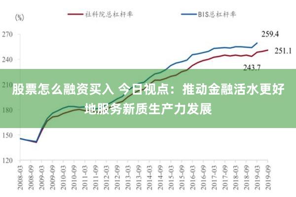 股票怎么融资买入 今日视点：推动金融活水更好地服务新质生产力发展