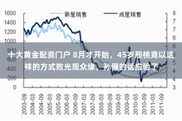 十大黄金配资门户 8月才开始，45岁殷桃竟以这样的方式败光观众缘，孙俪的话应验了