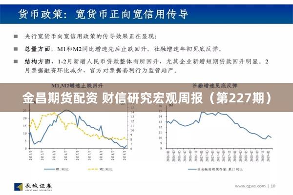 金昌期货配资 财信研究宏观周报（第227期）